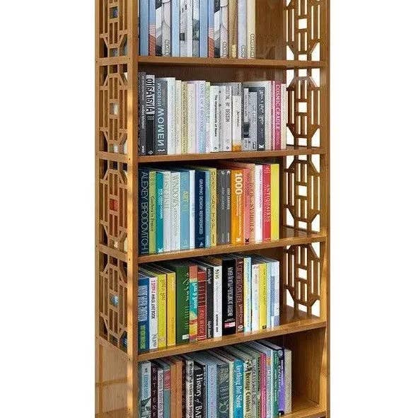 everythingbamboo - Wholesale Bookcase - Bamboo Antique Style Cabinet Book Shelf Storage Choice Fantastic