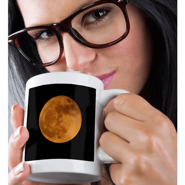 3dRose - Wholesale Coffee Mug - 3dRose, Big Yellow Moon Full and Bright over the Yukon, Mug9