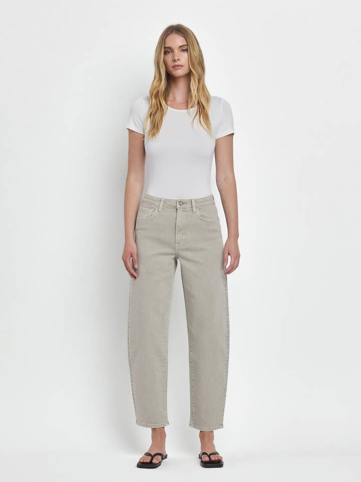 JEAN CINTRÉ TAILLE SUPER HAUTE T6627RGR pour la vente par VERVET by FLYING MONKEY