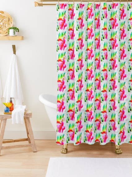 "Beauty of The Earth" Shower Curtain Home Collection for wholesale by Lady Barbara Pinson Artist