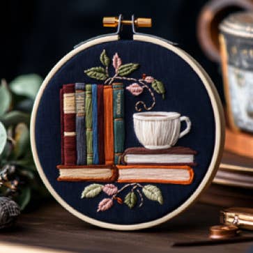 Cup of Tea & Book for wholesale by Darby & Windsor