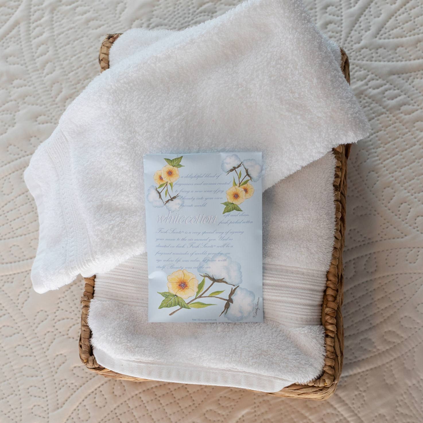 The Willowbrook Company - Wholesale Sachet - Fresh Scents | White Cotton Sachets | Clean, Laundry Scent1