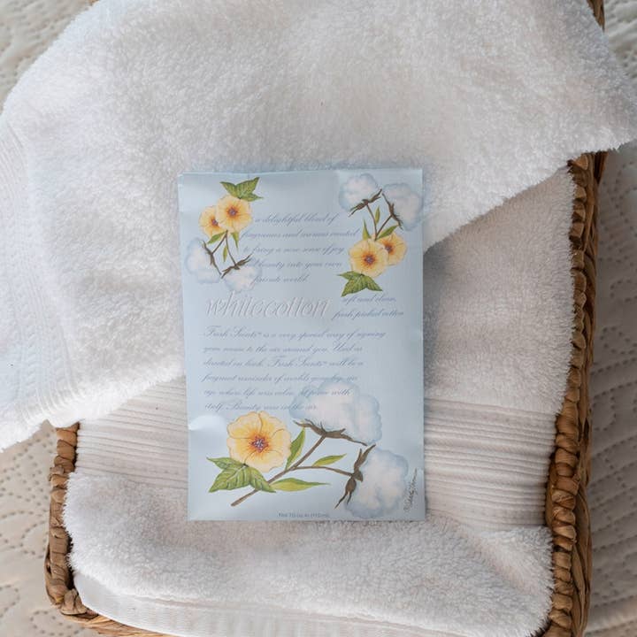 The Willowbrook Company - Wholesale Sachet - Fresh Scents | White Cotton Sachets | Clean, Laundry Scent1