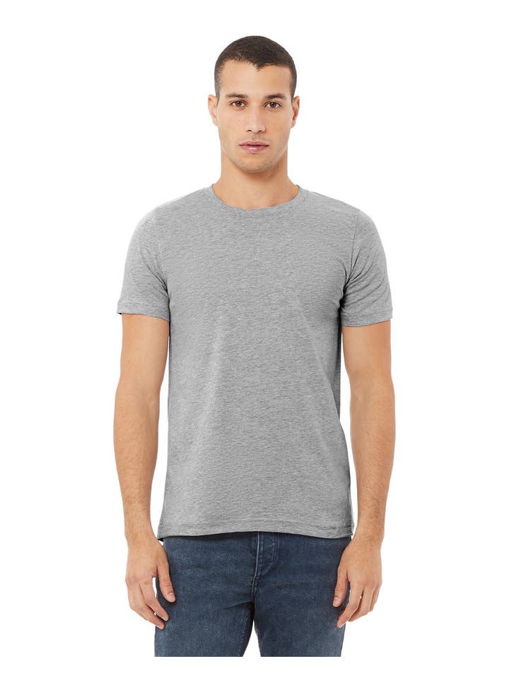Total Apparel - Wholesale T-Shirt - Men's - Bella + Canvas Unisex Heather Blank CVC T-Shirt | 3001CVC8