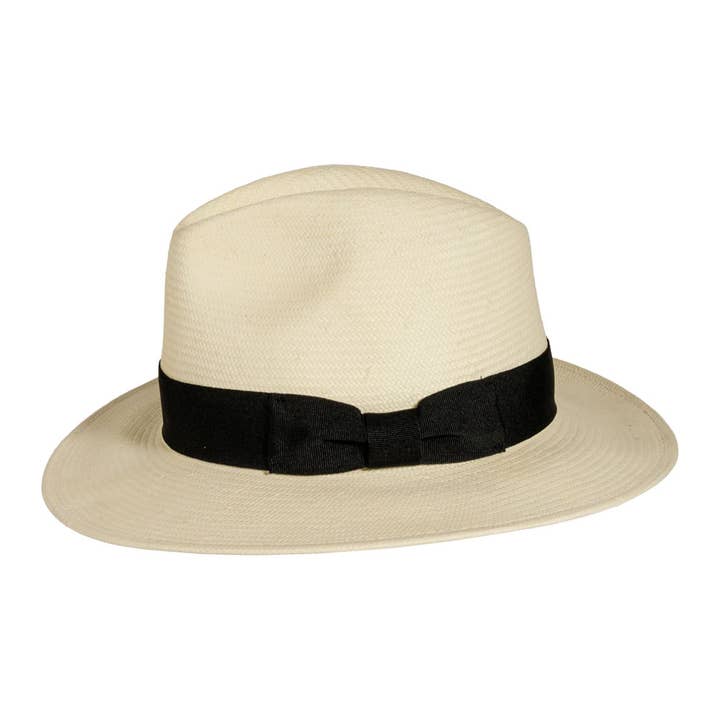 Avorio Cappello Fedora di Paglia Safari - Stile Havana in vendita all'ingrosso su Faire1