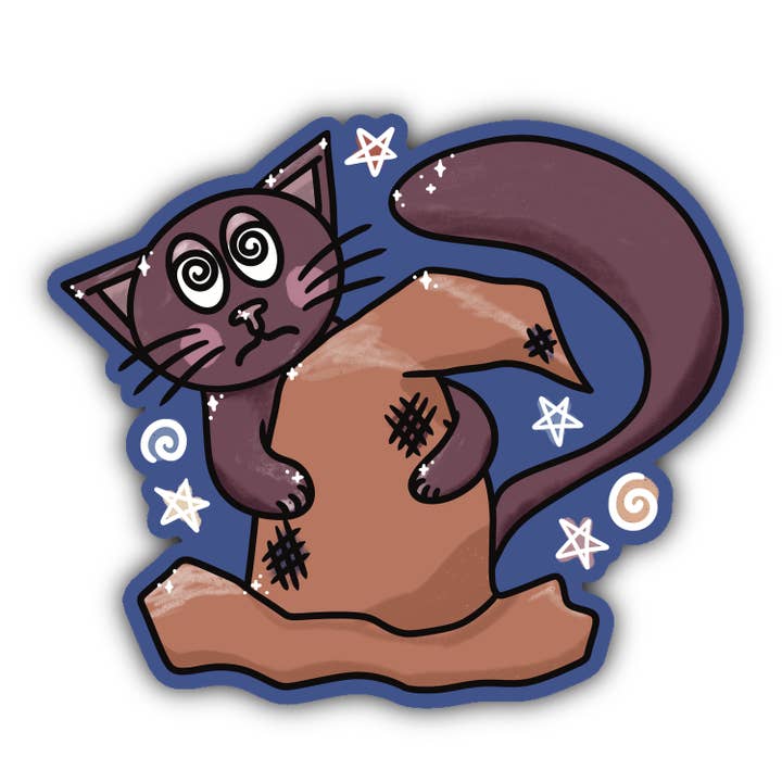 Magical Cat - Vinyl Sticker and other Purchase Wholesale d eau froide. Free Returns & Net 60 Terms on Faire trending on Faire.