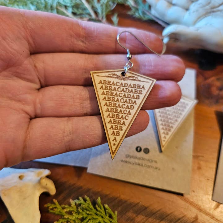 Yiska Designs - Wholesale Dangle earrings - Abracadabra Talisman Earrings1