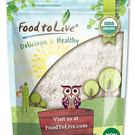 Organic Shredded Coconut — Unsweetened Coconut Flakes, Raw for wholesale by Food To Live