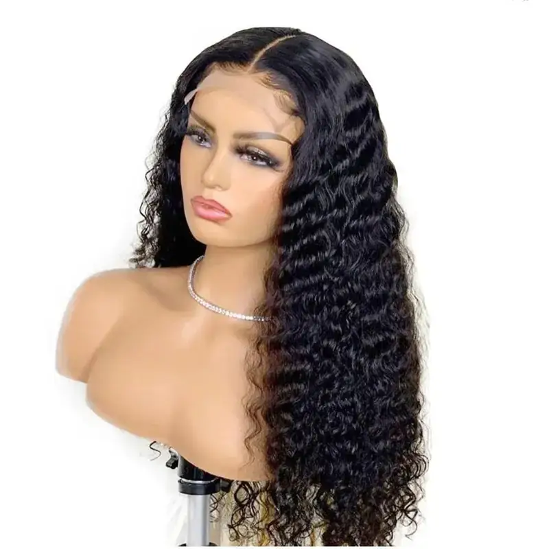 U-Got Beauty Hair & Supply Store - Wholesale Hair Extensions - Brazilian Human Hair Kinky Curly Lace Closure Wig 1