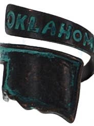 Bague Oklahoma Patina pour la vente par Wear N. E. Wear Jewelry & Gift Co, LLC