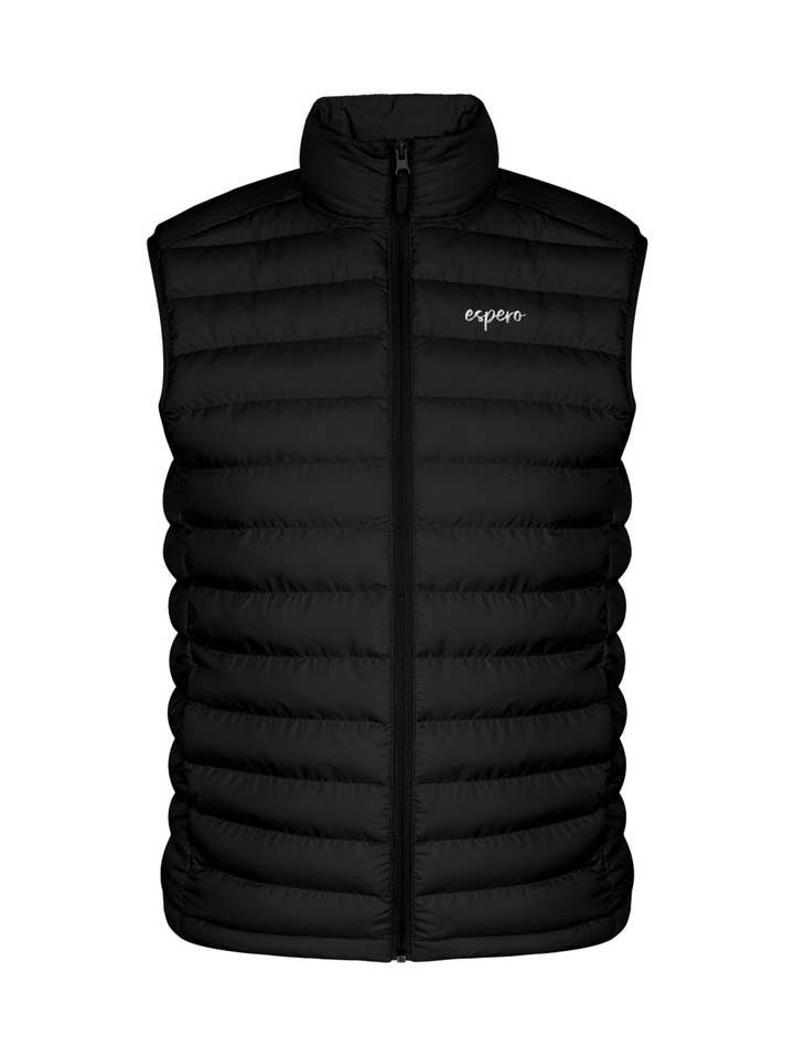 Unisex Weste espero Stick Schwarz für den Großhandel von espero