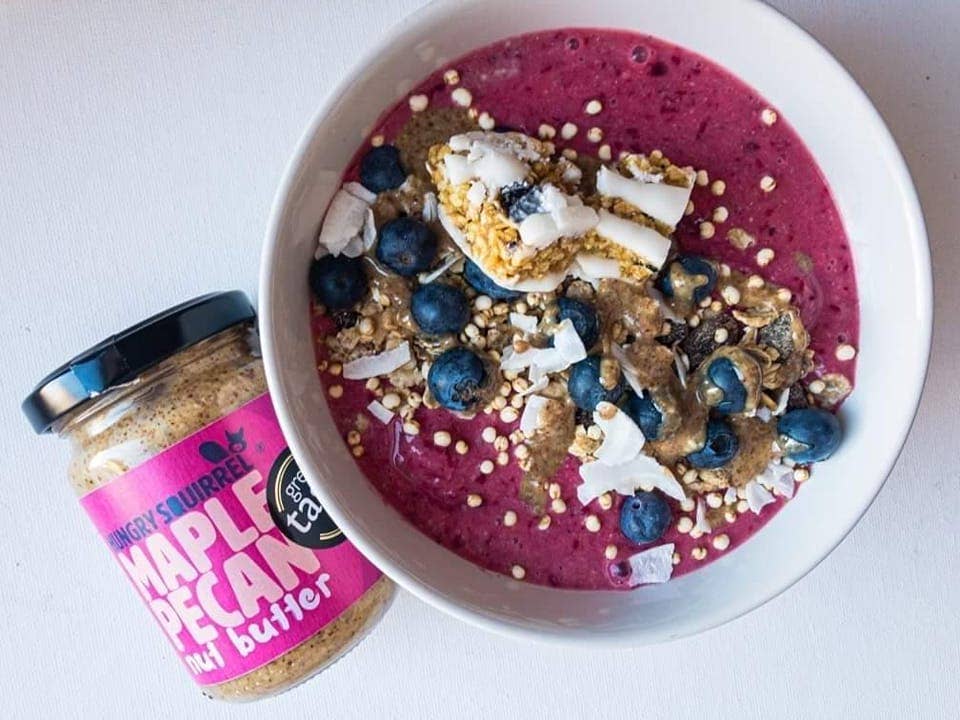 Hungry Squirrel Limited – wholesale Nut butter – Maple Pecan nut butter3