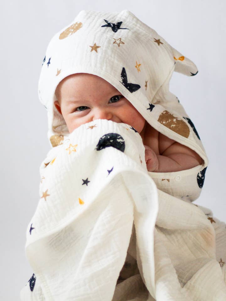 Muslin Snap-On Toddler Cover-Up | Lightweight & Cute for wholesale by Rayns Tiny Stitches