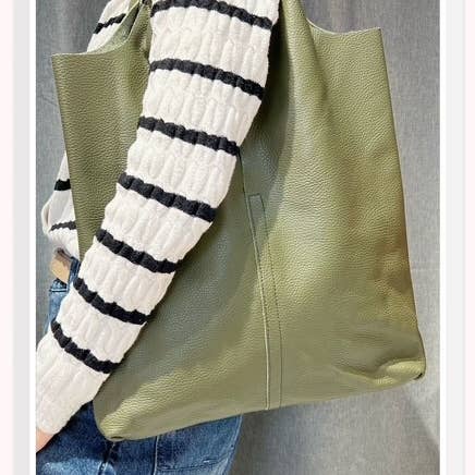 Z et Z - Vendita all'ingrosso Marsupio - Donna - Borsa tote in pelle granulata o pelle iridescente11