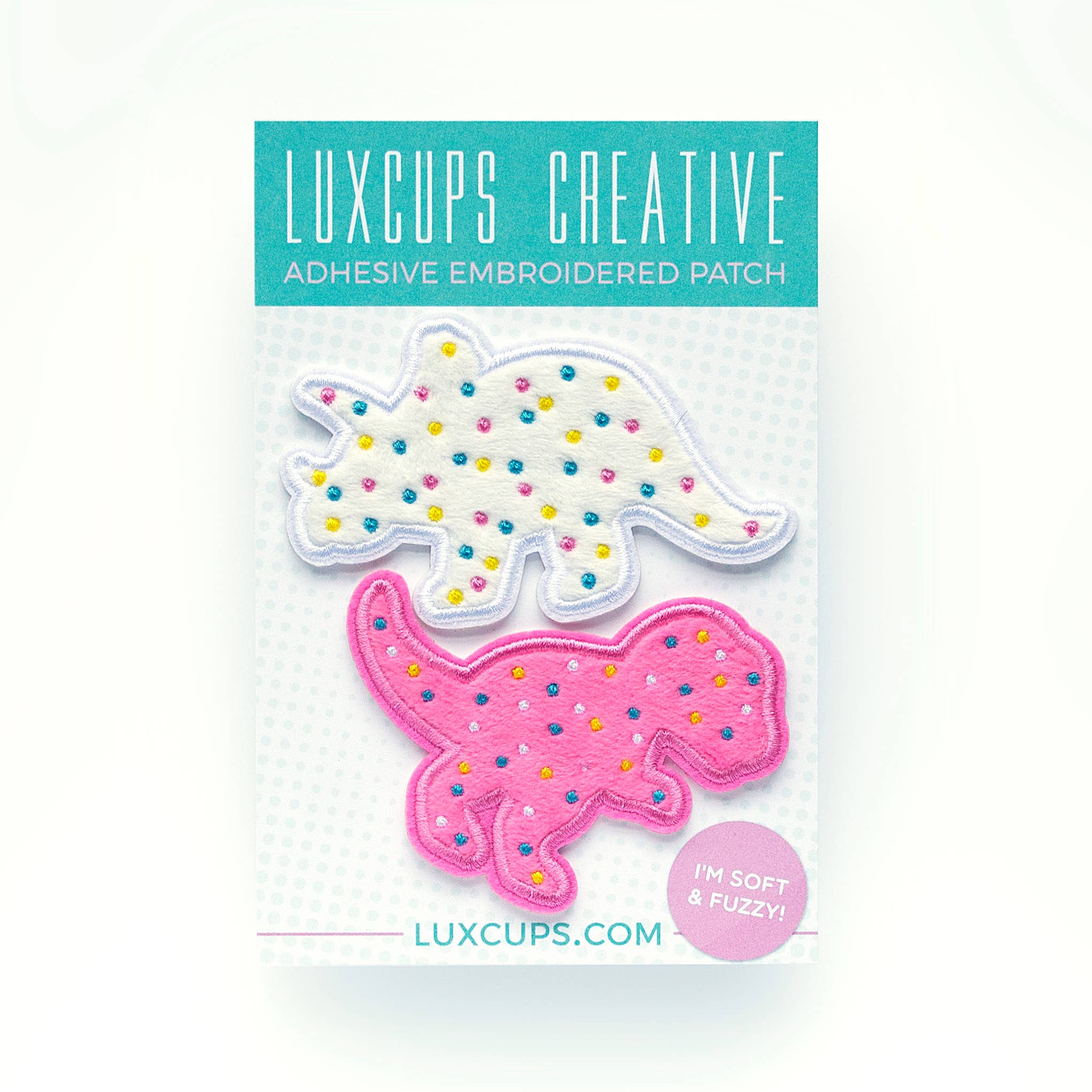 LuxCups Creative - Wholesale Patch - Dino Cookie Patch Set