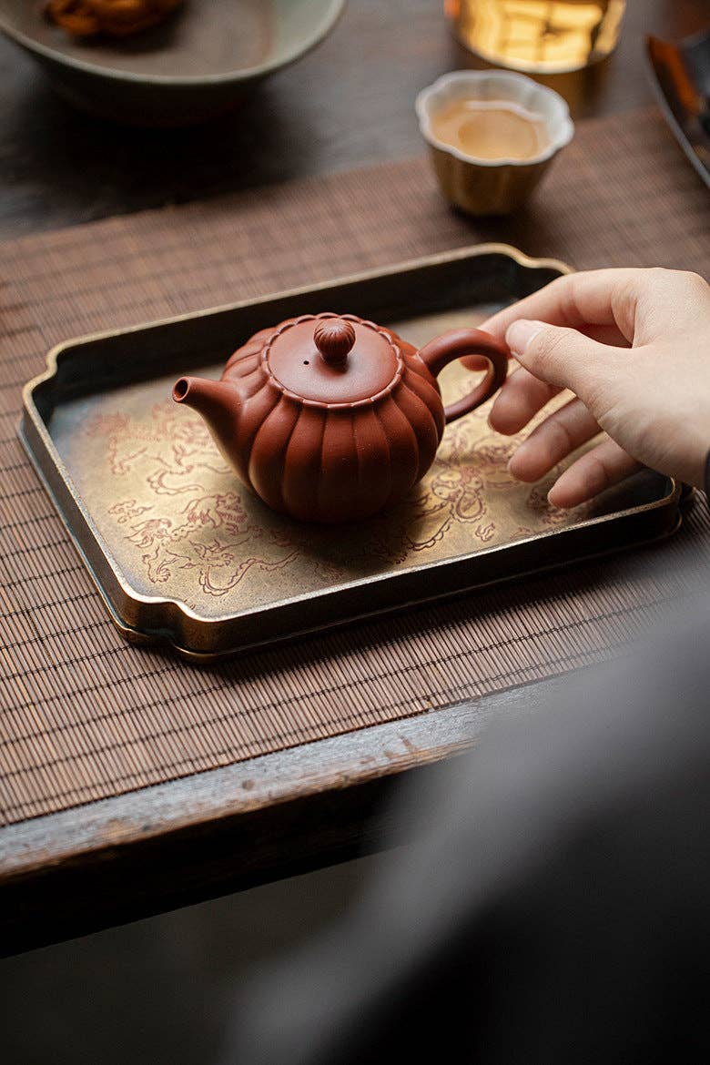 Gohobi （We cover U.S. import duties） - Wholesale Tea Pot - Gohobi Yixing Zisha Chrysanthemum Petal Teapot7