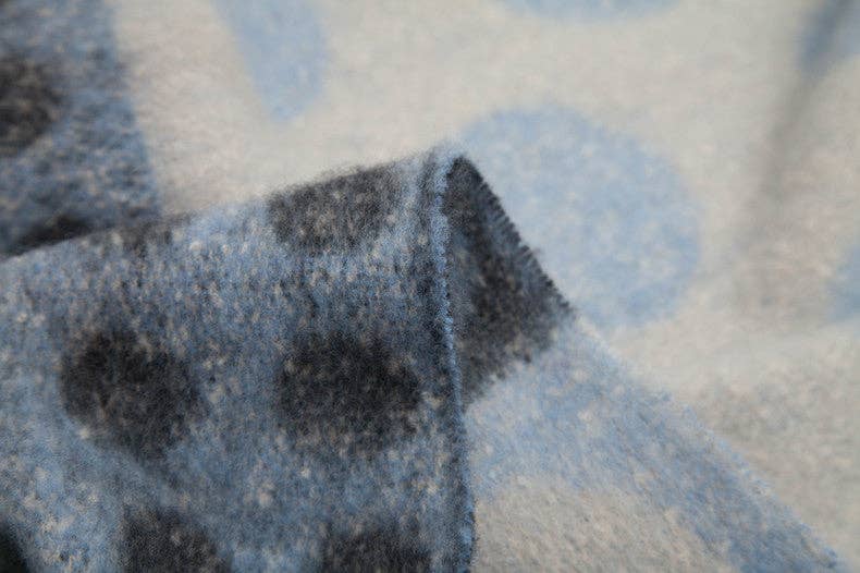 Dipped Shop – Cachecol - Mulher por atacado – Borla de Ponta de Cor Contraste DPKS102610