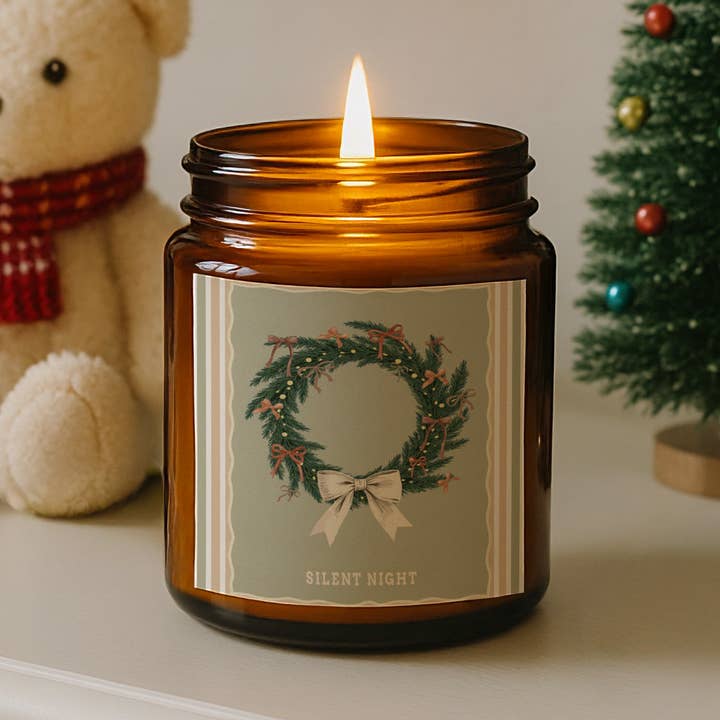 OLFFE - Wholesale Jar/Filled Candle - Heirloom Ribbon Candle0