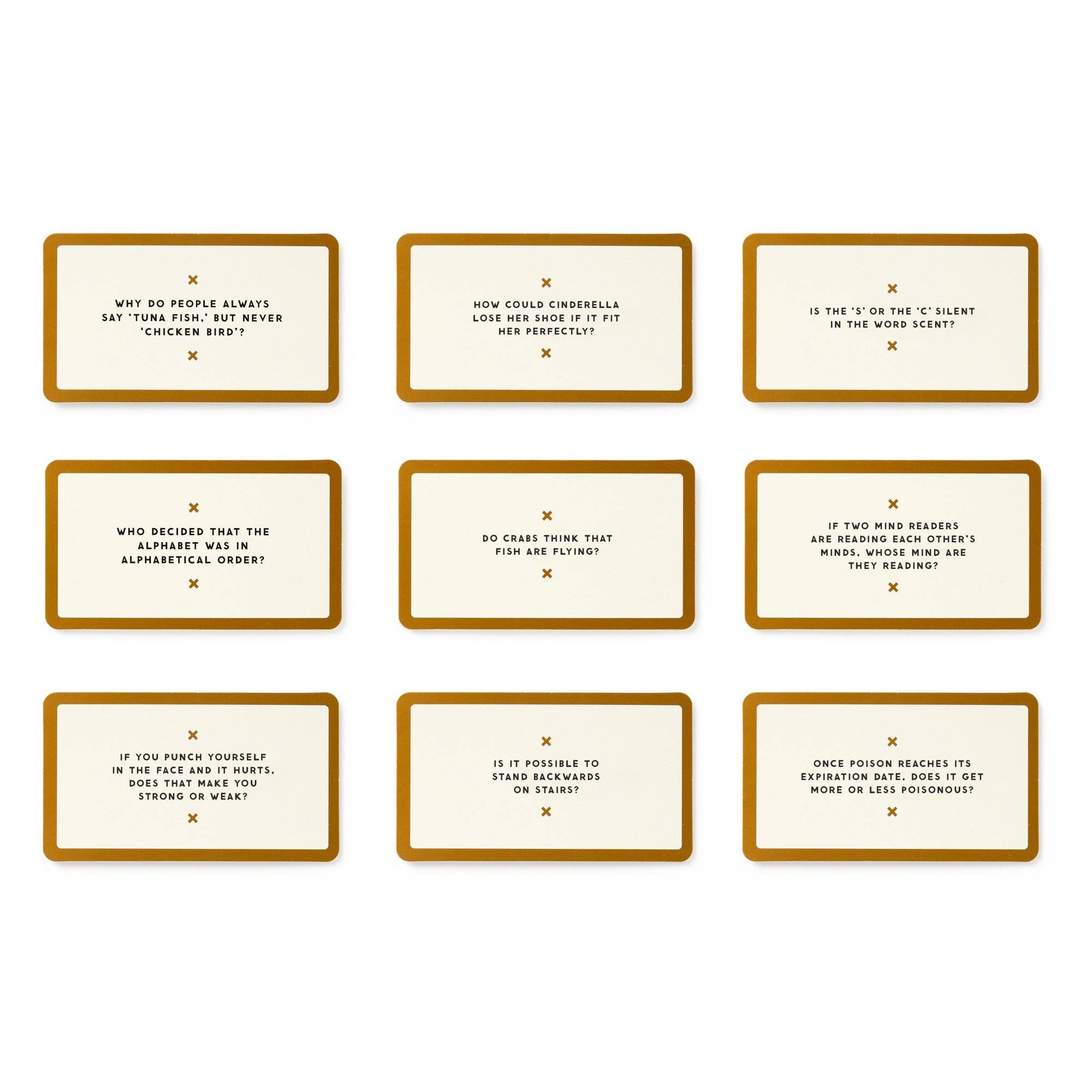 Chronicle Books - Wholesale Card Game - Brass Monkey Stoner Thoughts Conversation Starters6