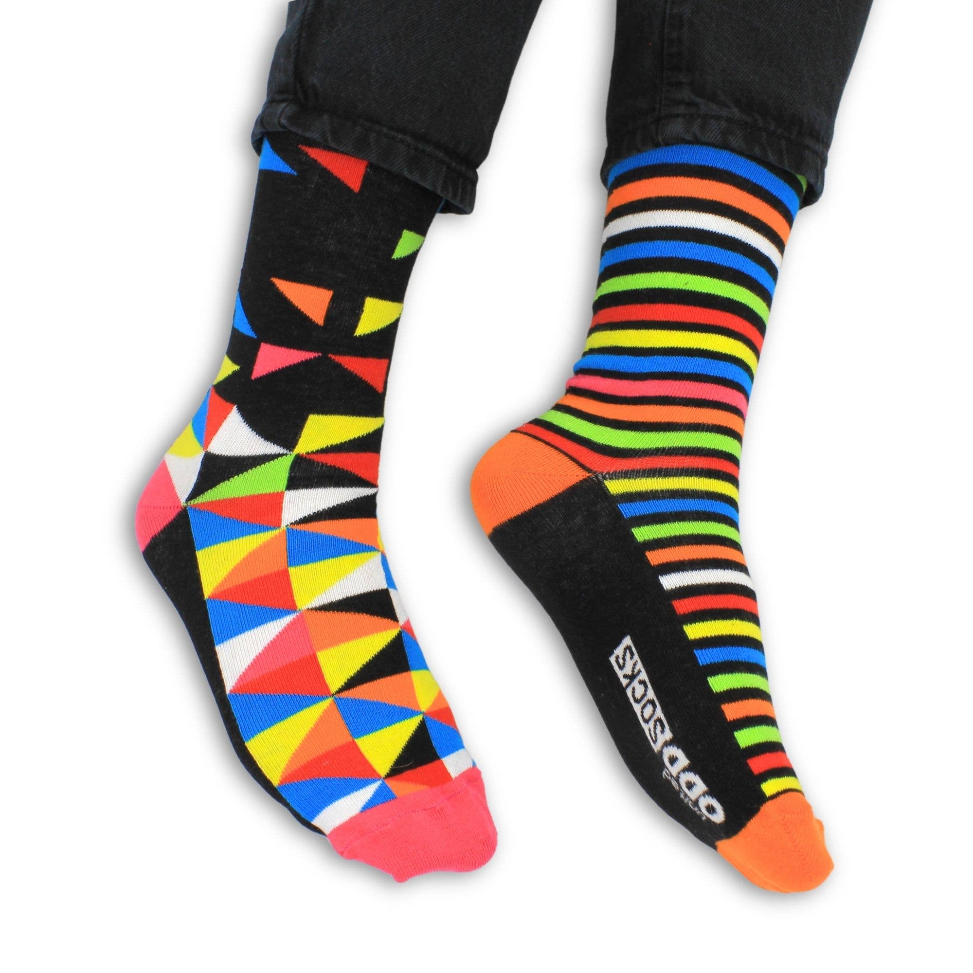 Sock Academy – Engroshandel Strømper - Unisex – SOCKS ADDICT | 6 Odd Socks Gaveæske - United Oddsocks6