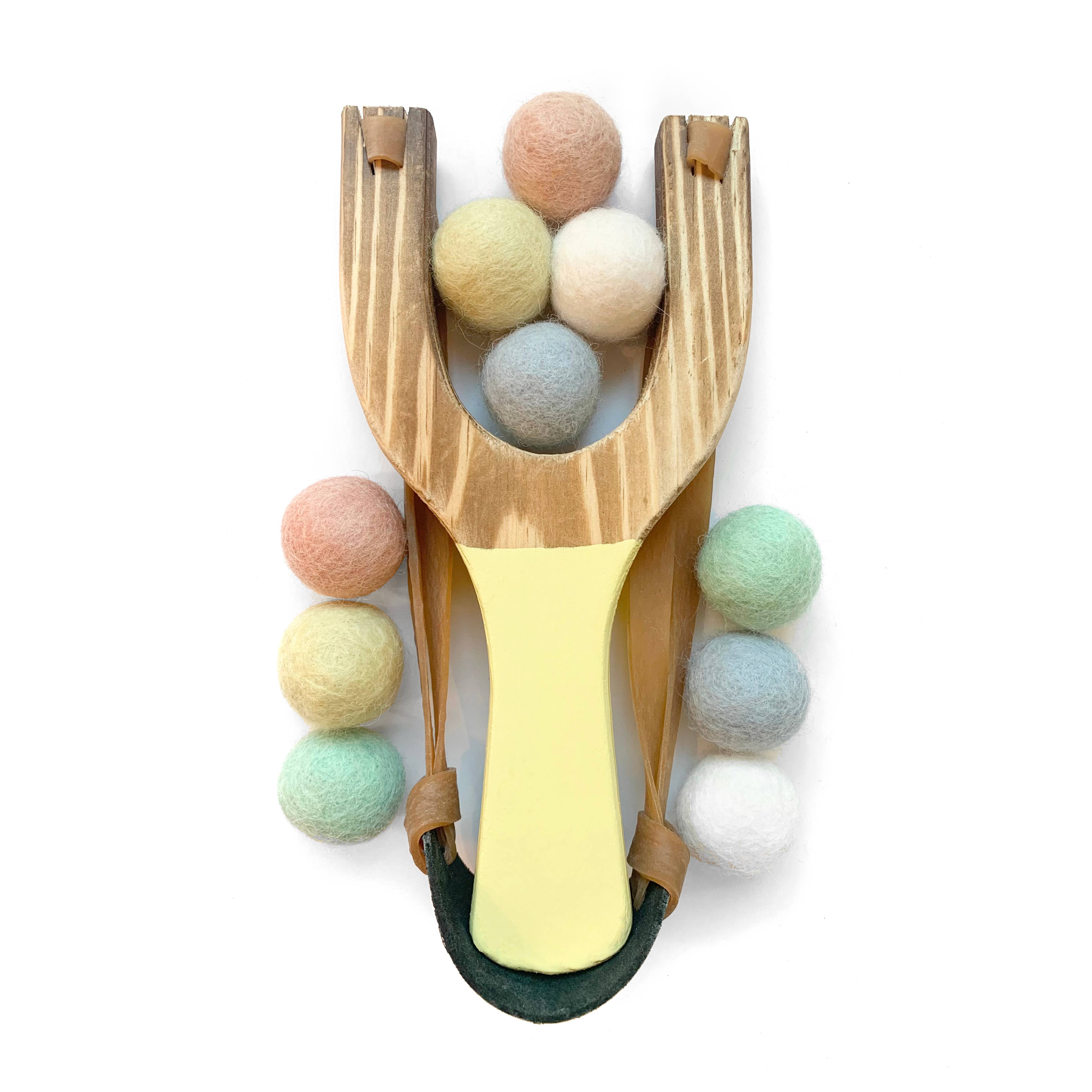 Little Lark - Wholesale Slingshot - Kids - Wooden Toy Slingshot in Pastel Colors6