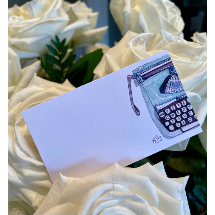 Forever Caroline LLC – wholesale Stationery/notecard set – Vintage Typewriter "Love Notes" | Pack of 60 Tiny Cards1