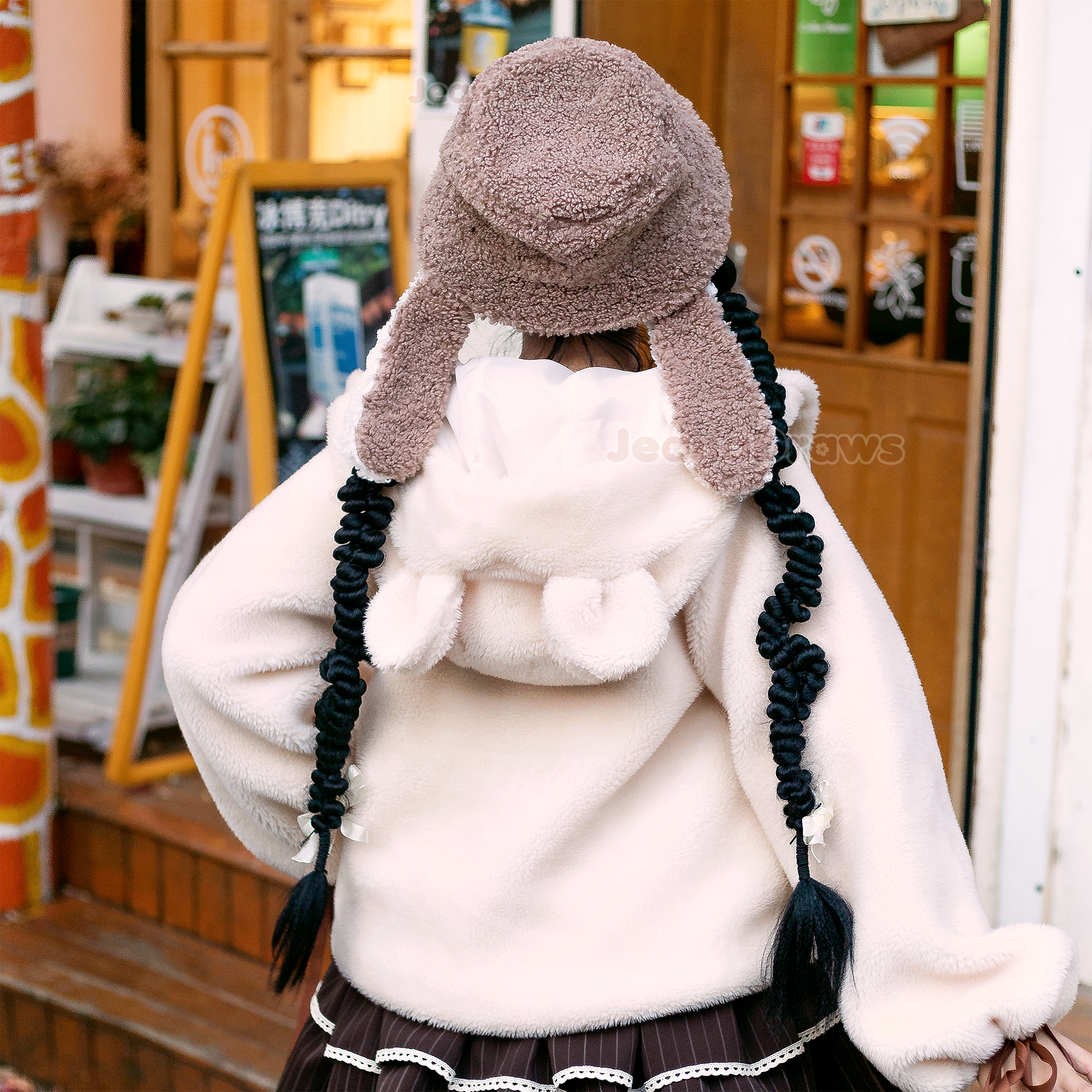 JeanaDraws - Wholesale Bucket Hat - Women's - Bunny Ear Bucket Hat5