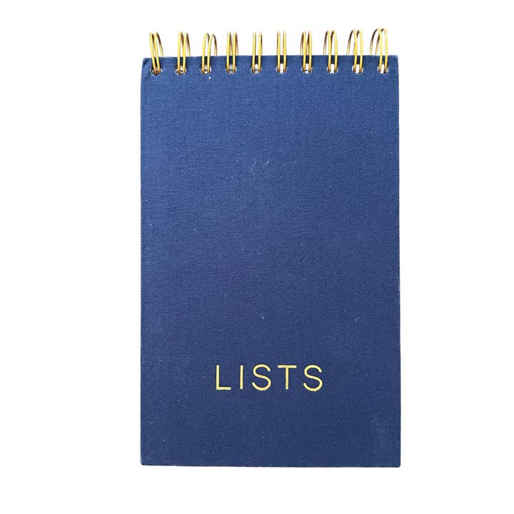 Do Good Paper Co. - Wholesale Notepad - LISTS Spiral Notepad3