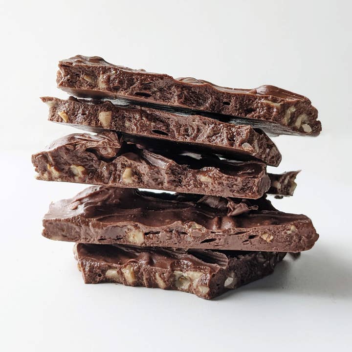 Casca de Chocolate com Café e Toffee - Saco de 1oz por atacado de DSRV Chocolates