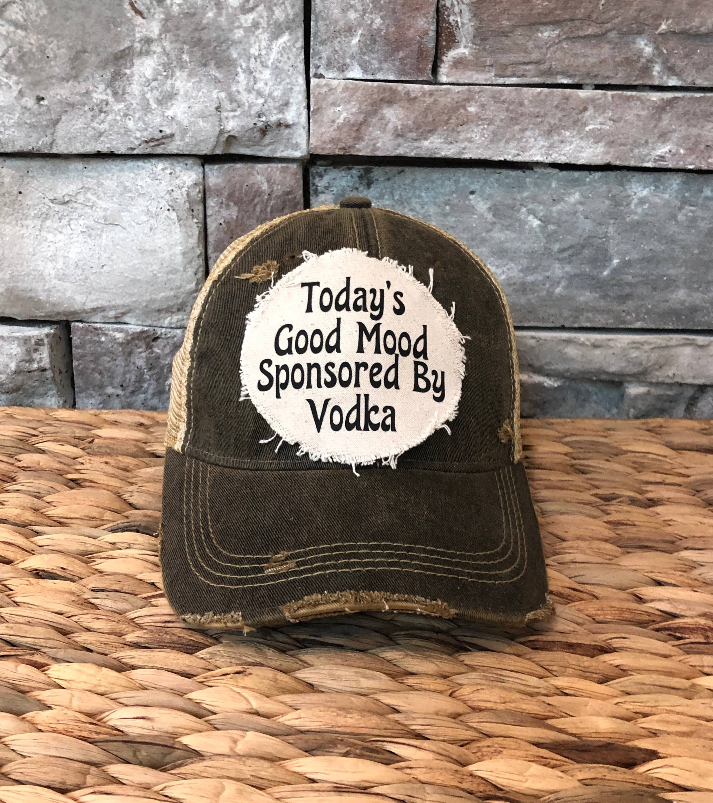 BohoGroove - Wholesale Trucker Hat - Women's - Today's Good Mood Sponsored by Vodka0