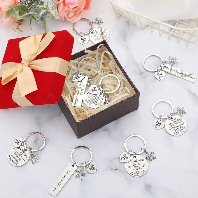 Crover - Wholesale Keychain - Unisex - “Thank You” Keychain (Assorted Design)3