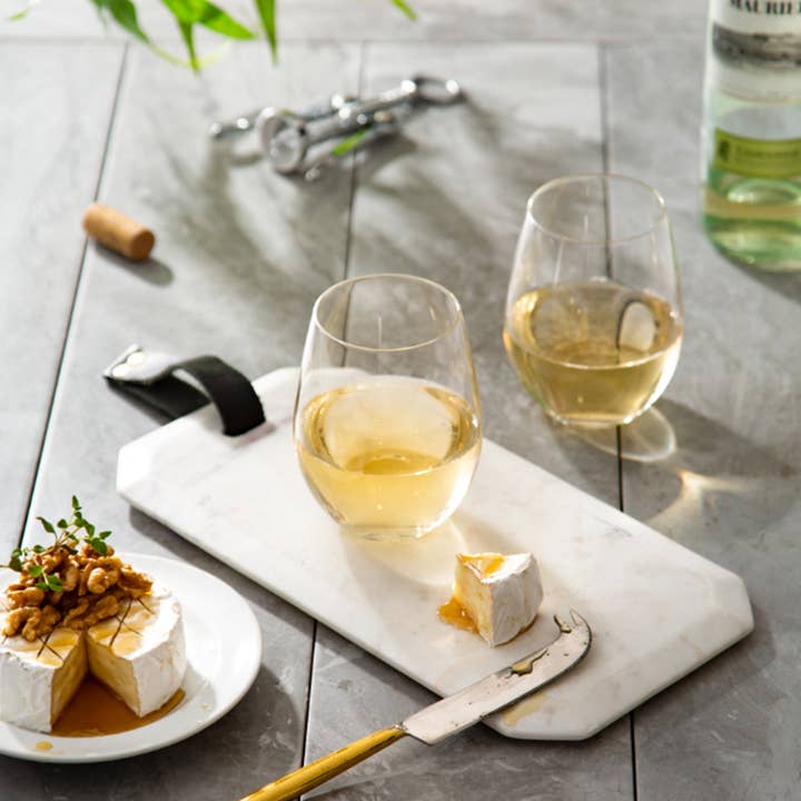 JoyJolt - Wholesale Wine Glass - Spirits Stemless White or Red Wine Glasses - Set of 41