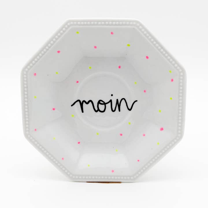 Assiette murale petite moin "blanc" pour la vente par ohRuby