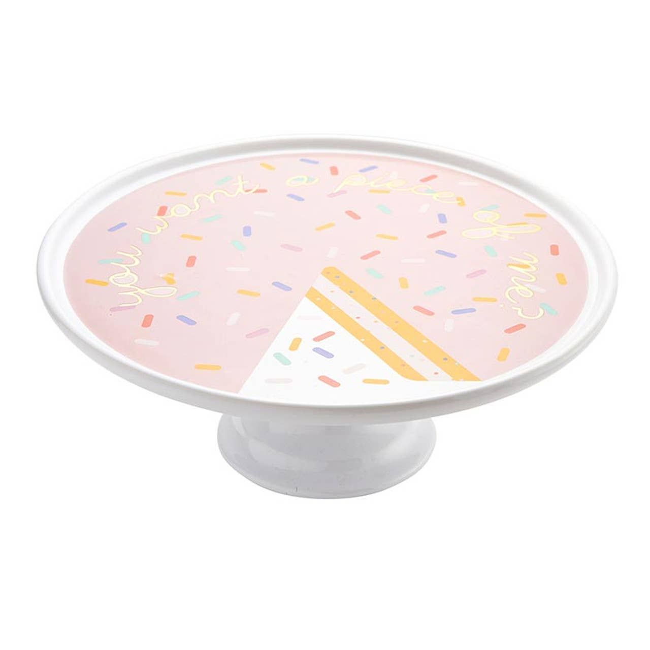 Angle - Wholesale Cake Stand - Ceramic Cake Stand - Piece of Me0