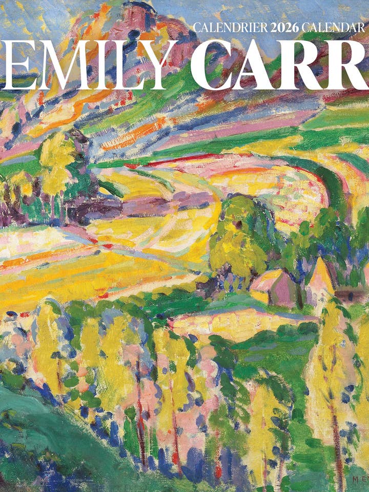 Emily Carr 2026 Wall Calendar for wholesale by Pomegranate