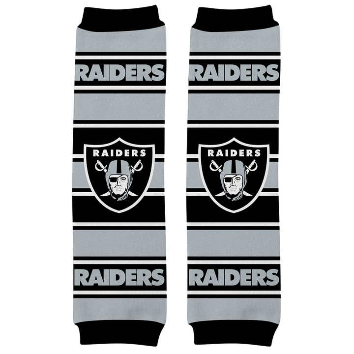 Masterpieces Puzzles - Wholesale Top & Leggings Set - Baby - Las Vegas Raiders Baby Leg Warmers