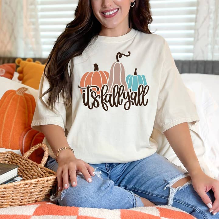 It's Fall Ya'll - Tee for wholesale by Cash & Drix Wholesale