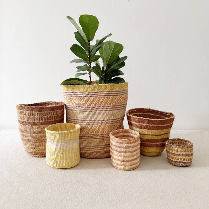 Storage Plant Basket- Assortment 845 (OOAK) for wholesale by Amsha