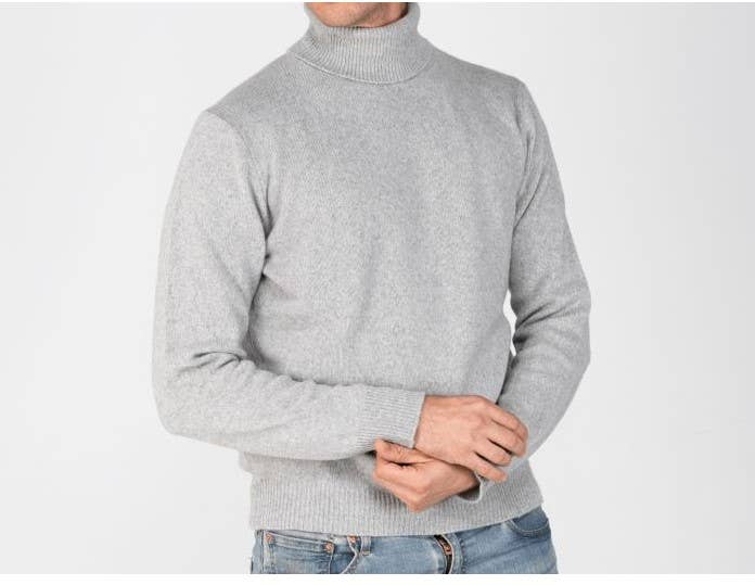 oonapua – Großhandel Strickpullover – Herren – Rollkragenpullover für Herren aus 100 % Kaschmir2