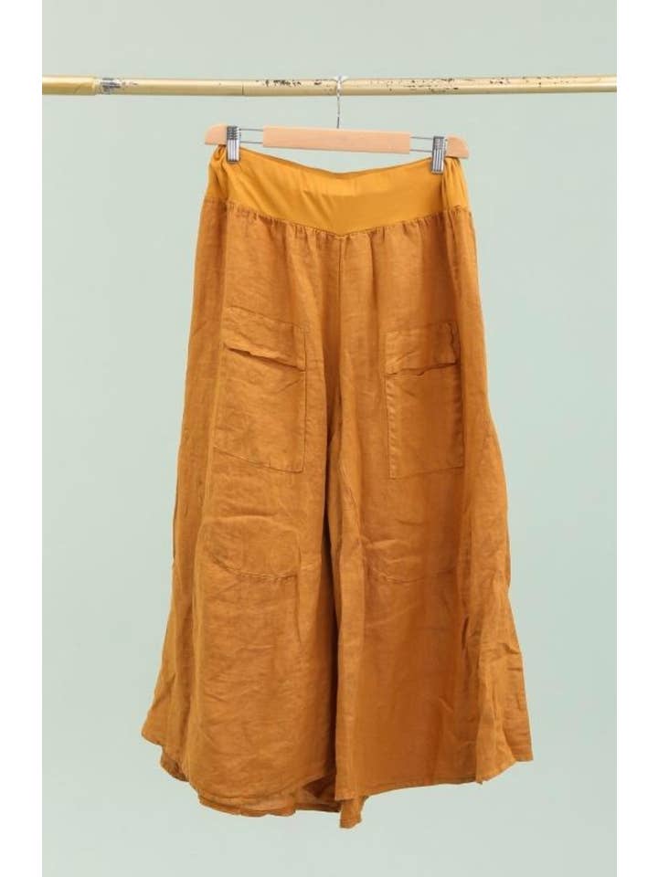 LÉA & LUC - Wholesale Pants - Women's - 100% linen trousers REF.3023520