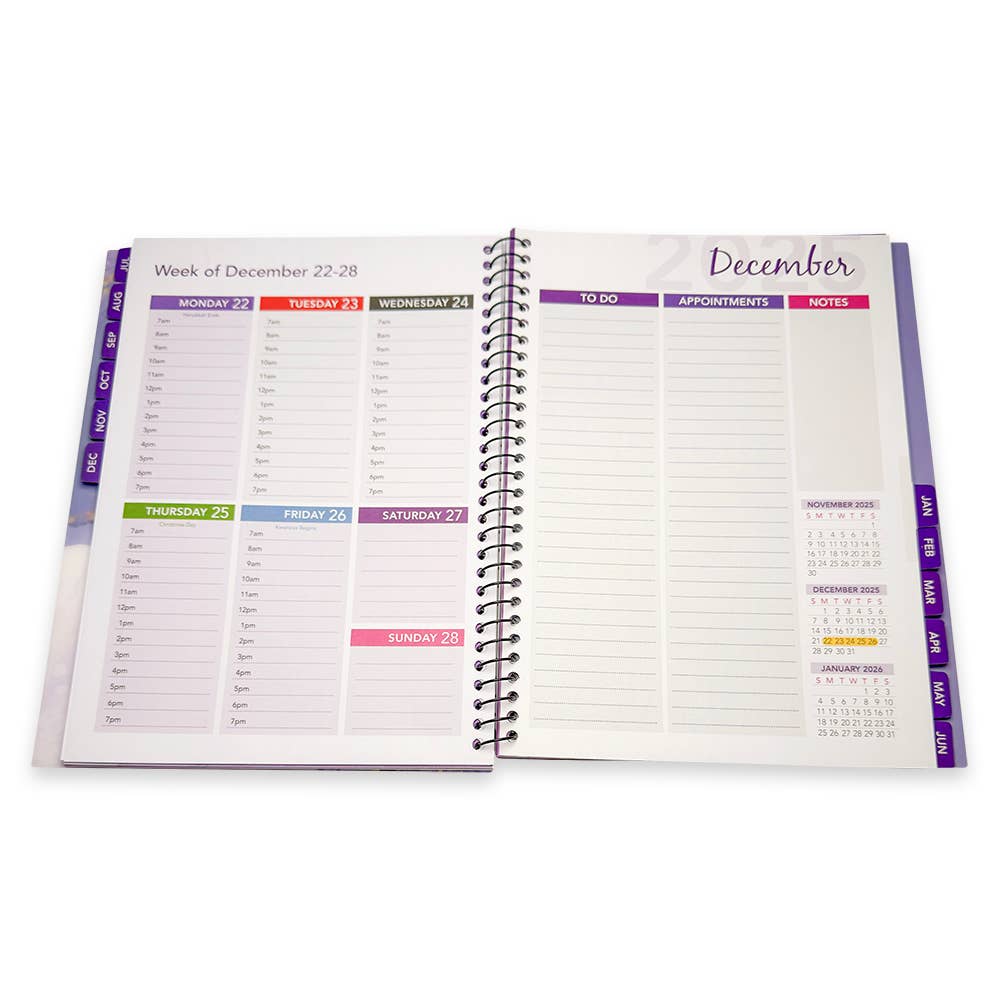 RE-FOCUS THE CREATIVE OFFICE - Wholesale Planner - 2025-2026 Academic Calendar Planner – Weekly & Monthly Views9