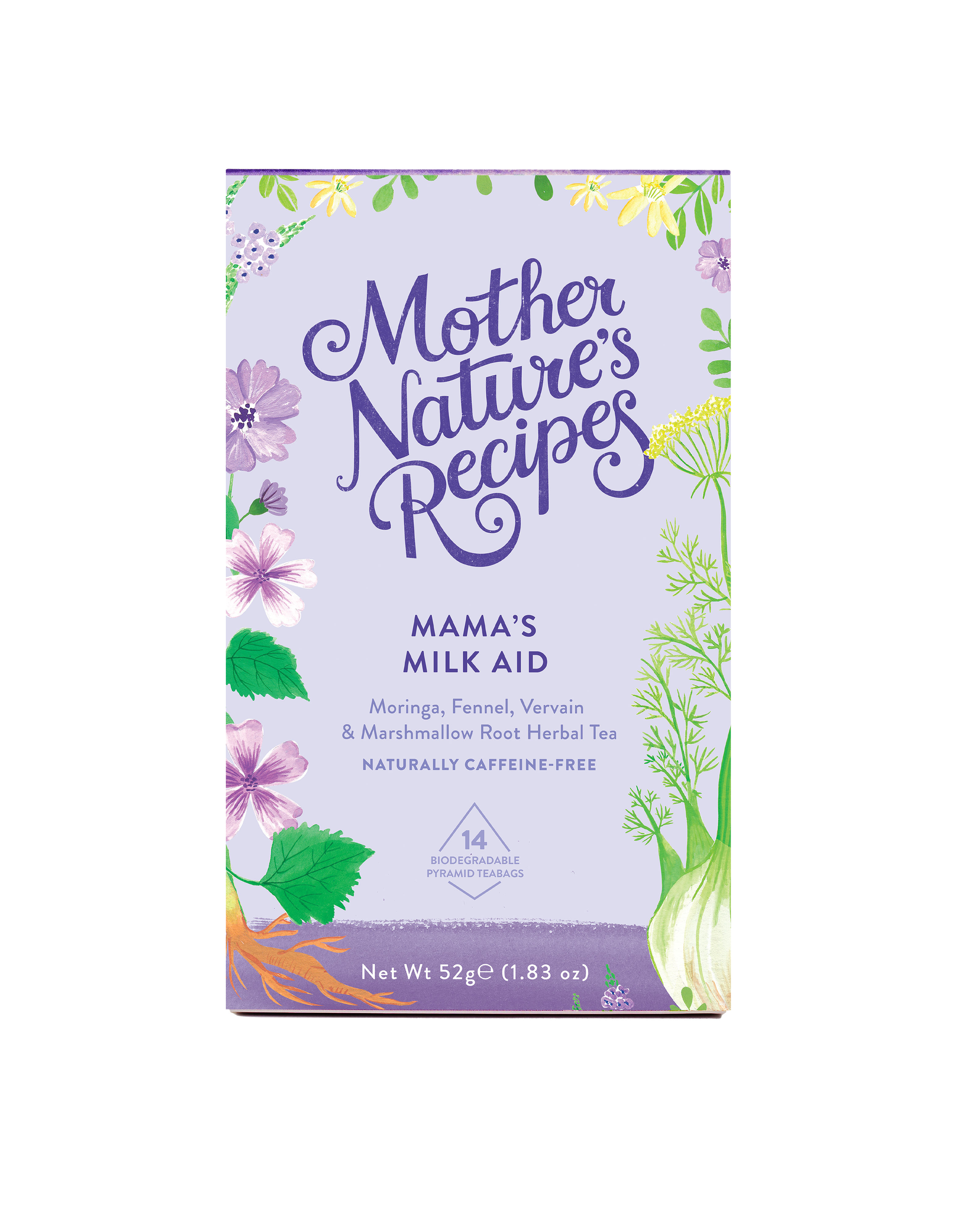 Mother Nature’s Recipes – wholesale Nursing tea – Maternity – Mama's Milk Aid Breastfeeding Tea2