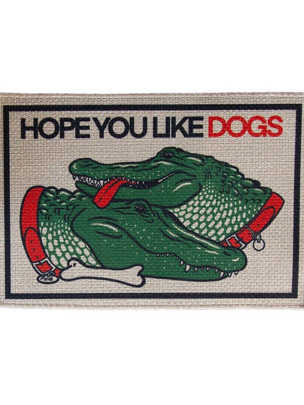 Hope You Like Dogs Floor Mat for wholesale by Freehand Goods