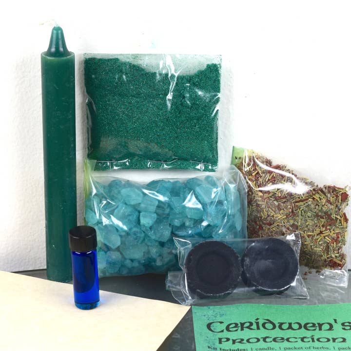 Kit de manifestation de protection - sécurité divine pour la vente par Ceridwen’s