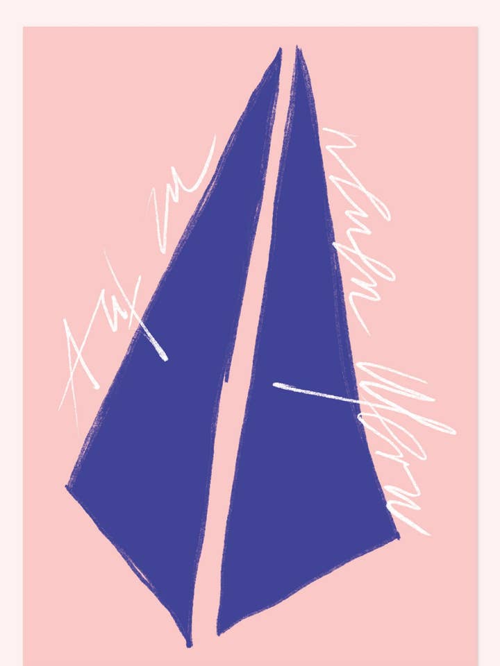 Postcard - Off to new shores for wholesale by Himmel im Herzen