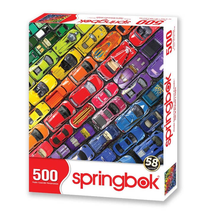 Powder Coated Colors 500 Piece Jigsaw Puzzle for wholesale by Springbok Puzzle