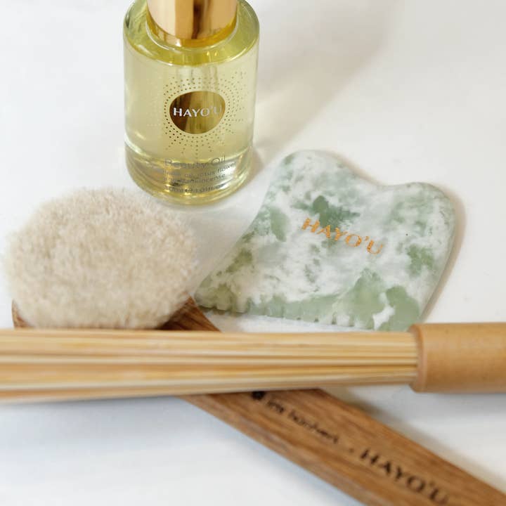 Hayo'u Method - Wholesale Gua Sha Tool - Jade Beauty Gua Sha3