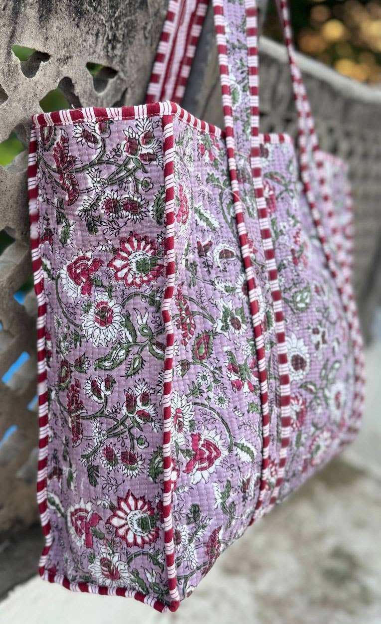 GYPSY STUDIO - Vente Sac porté épaule – femme - Sac matelassé vintage en coton Sac à bandoulière matelassé4