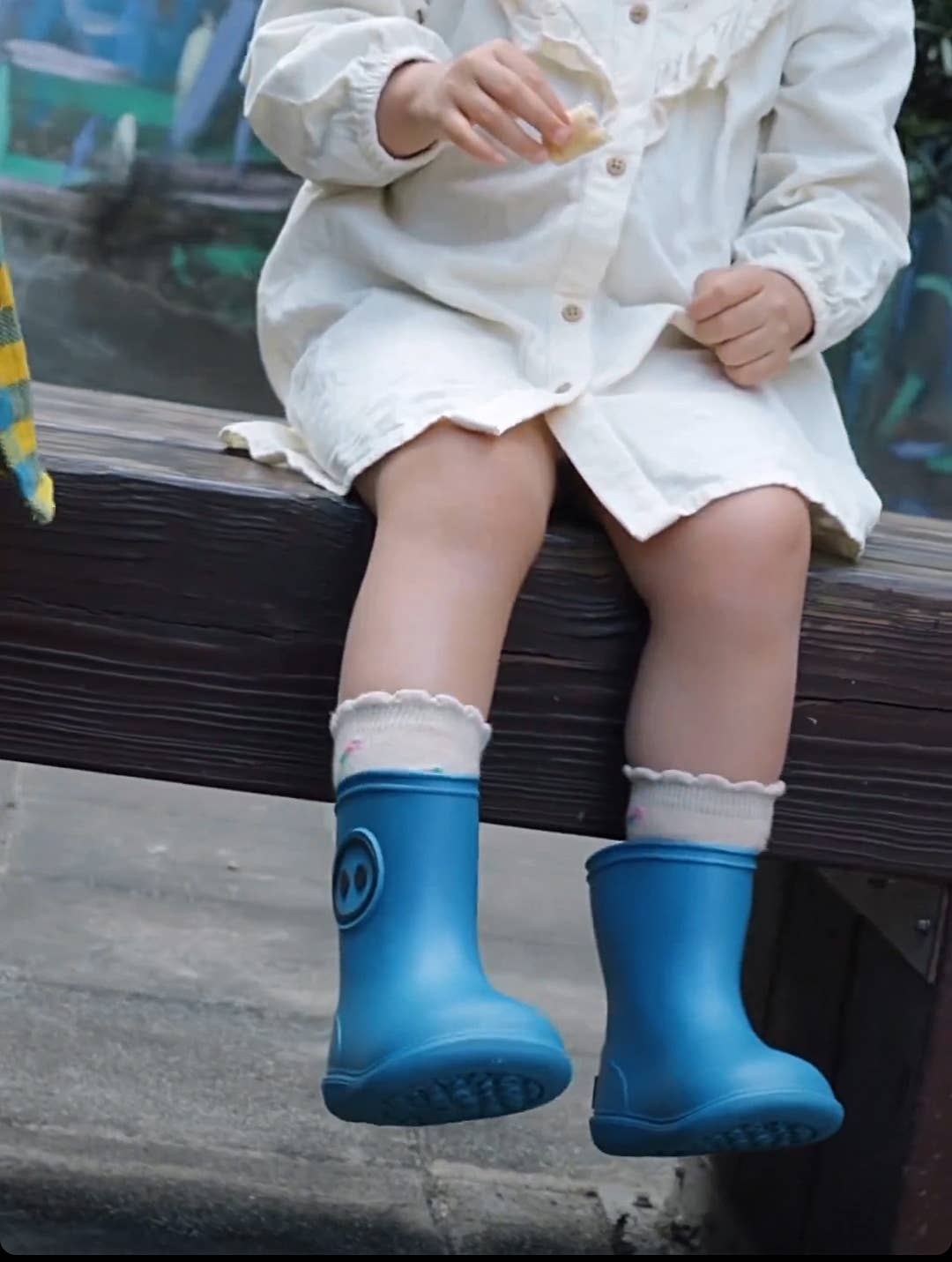 BOXBO – Großhandel Gummistiefel – Kinder – BOXBO Kinder-Gummistiefel KAWAÏ Blau5