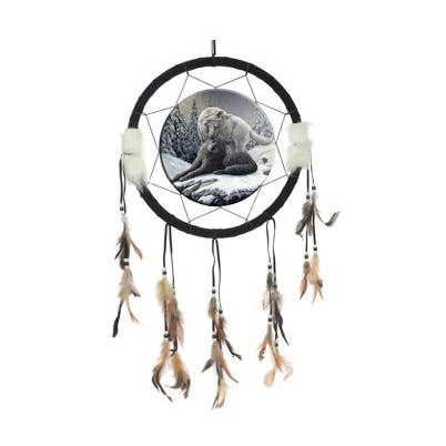 Snow Kisses Dreamcatcher for wholesale by Crystal Magick Wholesale Ltd